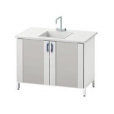 Стол-мойка ЛАБ-PRO МО 120.75.90 F20 (1 чаша FRIDURIT глубиной 250мм, столешница - FRIDURIT 20мм)